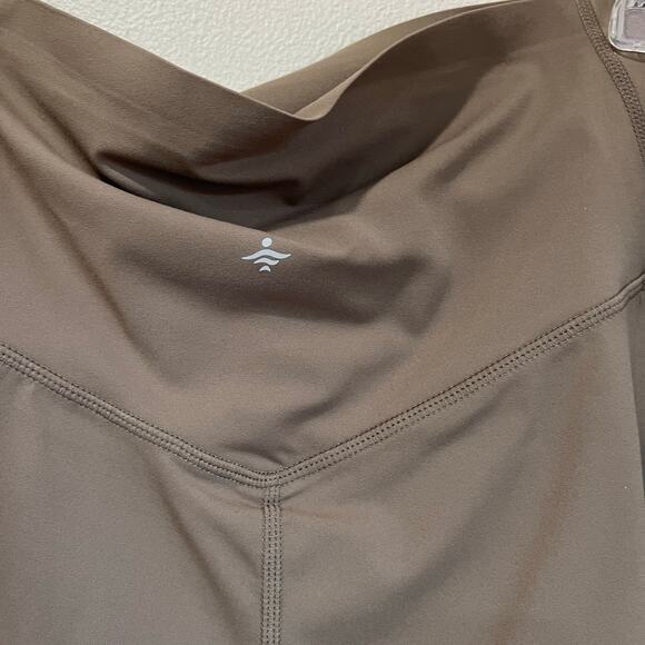 Halara UltraSculpt Flare Pants XL NWT High Rise Brown Long 37” Inseam Yoga - Picture 11 of 12